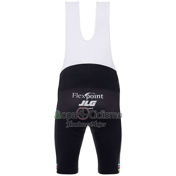 Uci Mondo Campione Ropa Ciclismo Culotte Corto 2017 Hombre Mangas Cortas Boels Dolmans Blanco